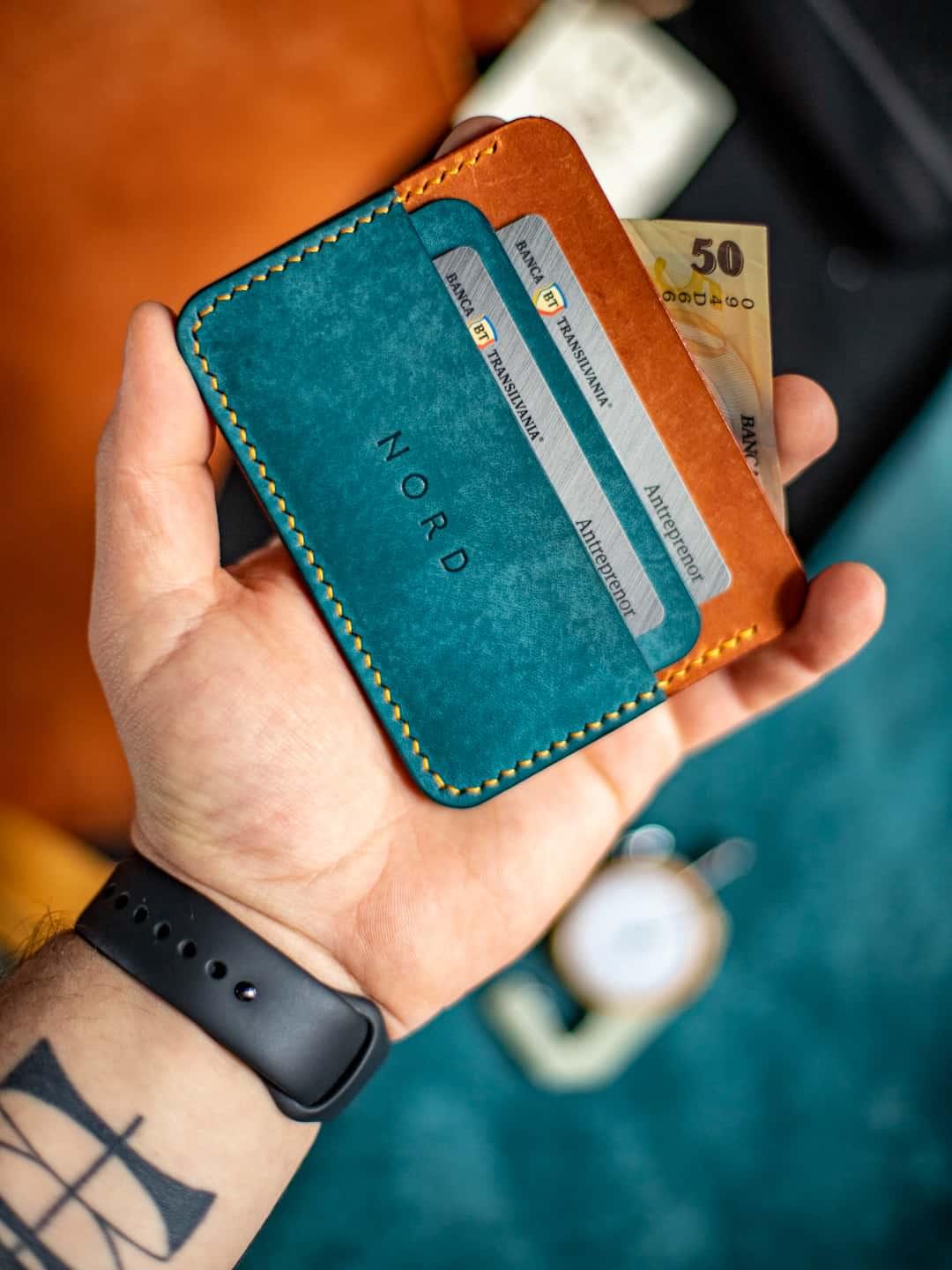 WHISKEY & OCEAN N1 - Portofel minimalist